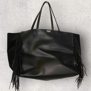 NWOT Victoria’s Secret Large Fringe Tote Bag